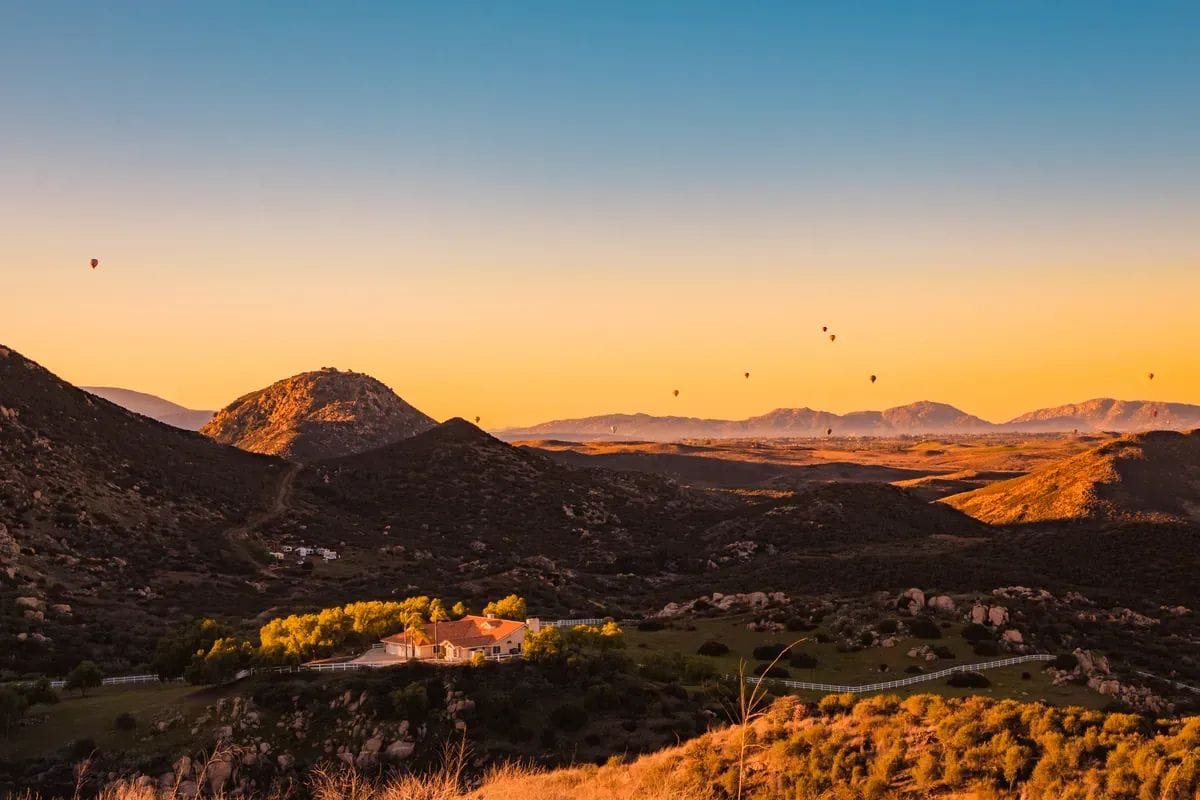 SoCal Hilltop Haven: Panoramic Wine Country Wedding Estate in Temecula