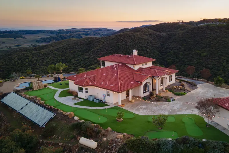 Hilltop Murrieta Mediterranean Villa with Panoramic Views, Pool & Private Club Lounge - Photo 1