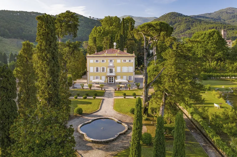 Twin Tuscan Italian Villas with Historic Gardens & Grand Event Spaces – Lucca, Italy - Photo 1