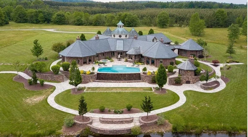 Italian-Inspired Estate with Private Grounds in Mebane, North Carolina - Wedding venue with guest accommodations