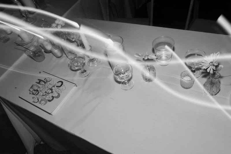 Minimalist reception_table wedding inspiration — Silk & Stone Events in Seneca, SC. Silk & Stone Events wedding photo