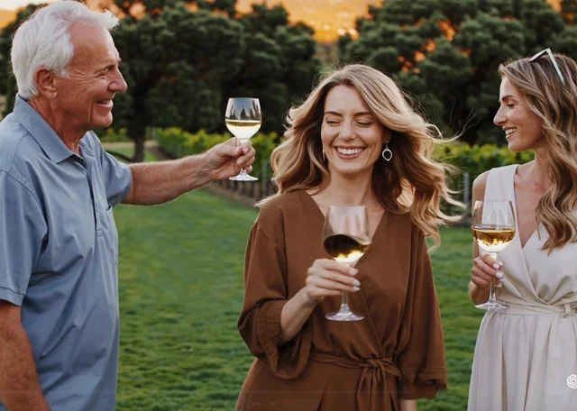 Stagecoach Wine Tours wedding photo