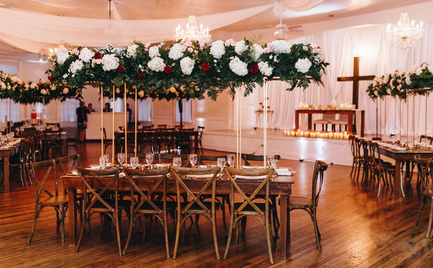 Romantic wedding inspiration at Premier Wedding Rentals — Orlando, FL.