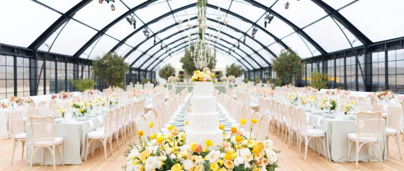 Modern tent wedding inspiration at Town & Country Event Rentals — Santa Barbara, CA. Real venue with overnight accommodations.